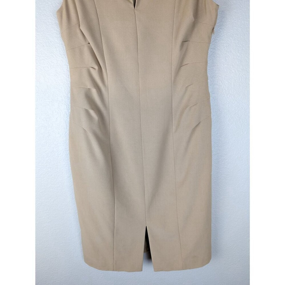 Calvin Klein Tan Mini Dress Size M SKU678 - Picture 3 of 7